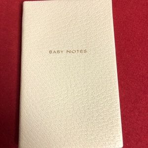 Smythson baby notes